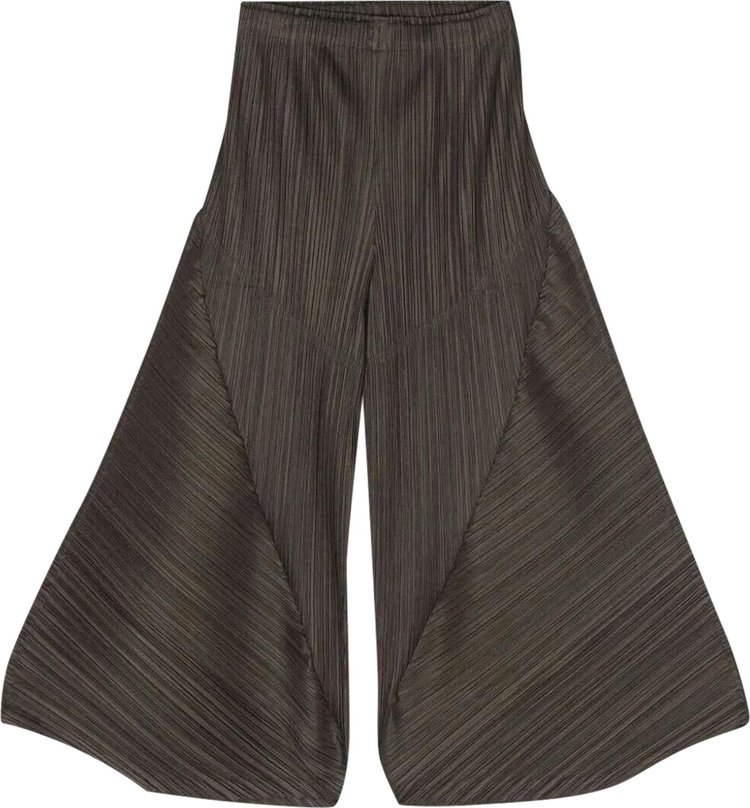 Pleats Please Issey Miyake Thicker Bottoms 2 Pants Khaki