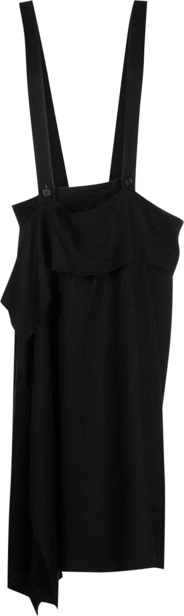 Yohji Yamamoto Suspender Skirt Black