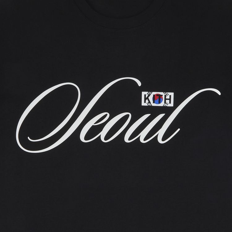Kith Seoul Tee Black