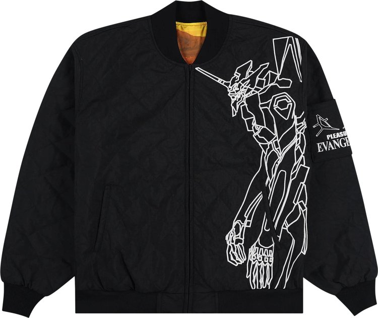 Pleasures Humanoid Reversible Bomber Black