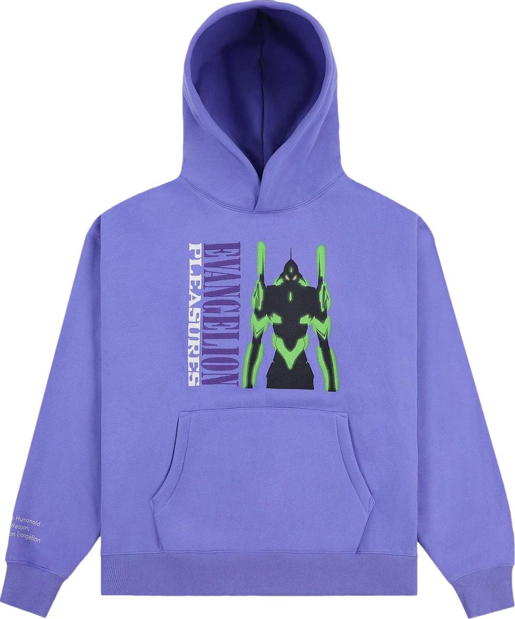 Pleasures Multipurpose Hoodie Purple