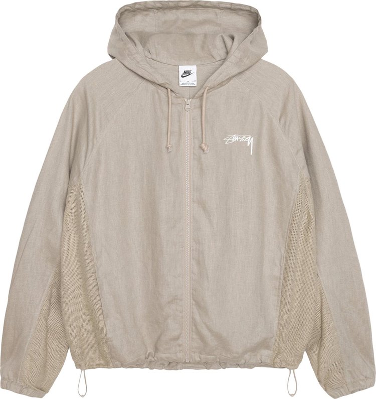 Nike x Stussy Linen Shell Jacket Chino