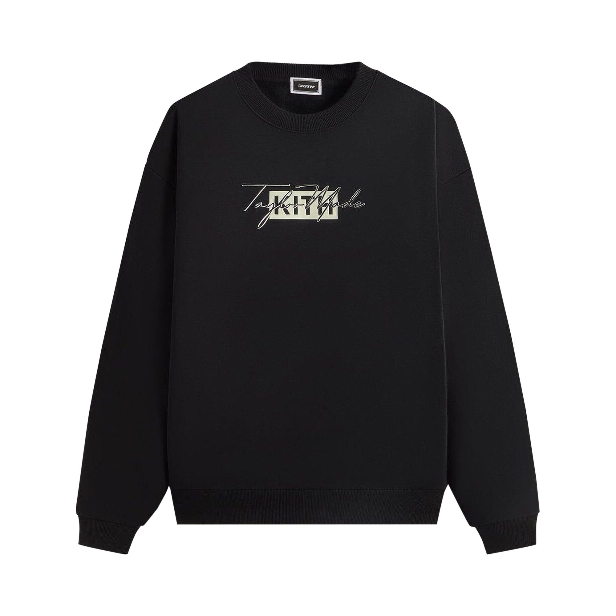 Buy Kith For TaylorMade Script Nelson Crewneck 'Black