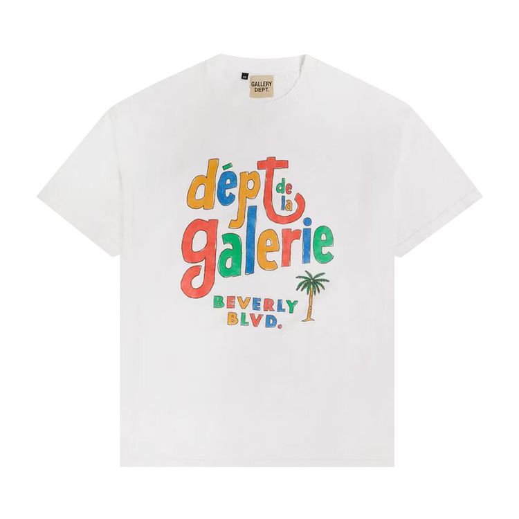 Gallery Dept De La Galerie Cafe Tee White