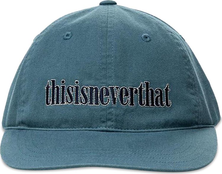 thisisneverthat Double Stitch Onyx Cap Blue Green