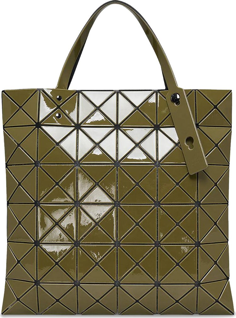 Bao Bao Issey Miyake Lucent With Color Tote Bag KhakiLight Khaki