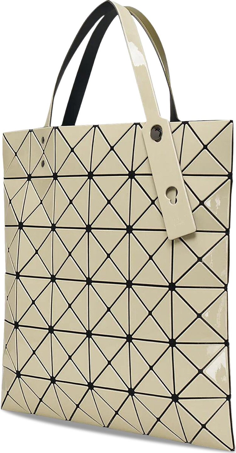 Bao Bao Issey Miyake Lucent With Color Tote Bag KhakiLight Khaki