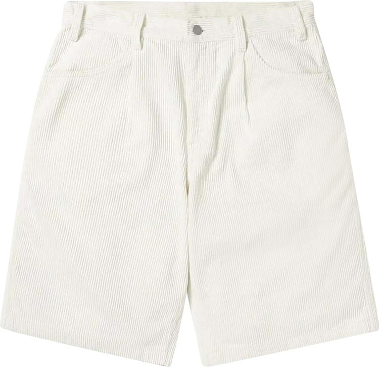 thisisneverthat Overdyed Corduroy Short White