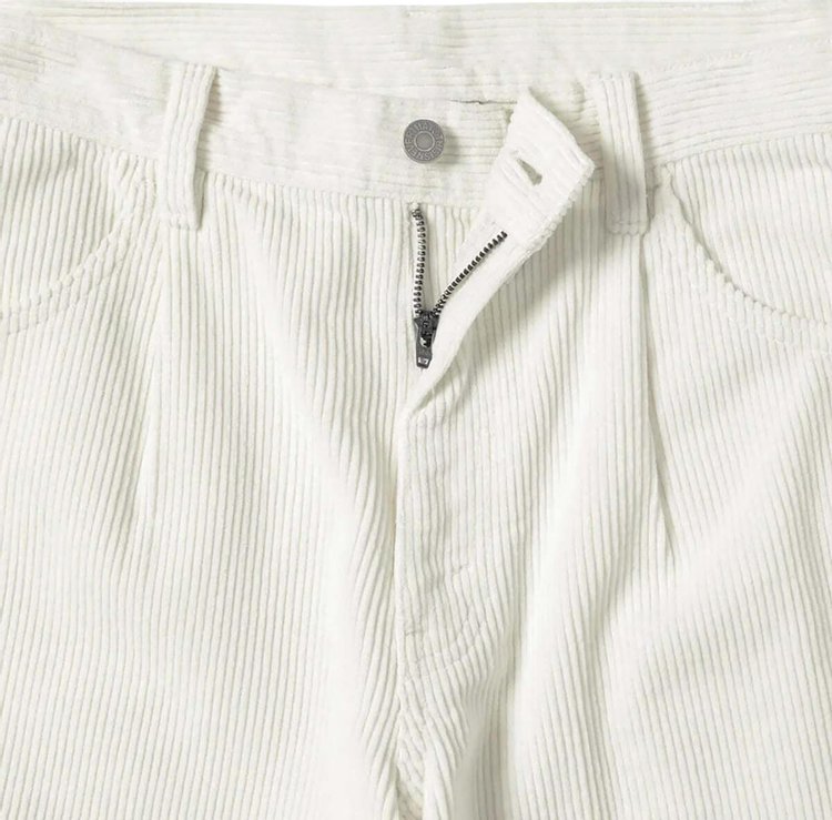 thisisneverthat Overdyed Corduroy Short White