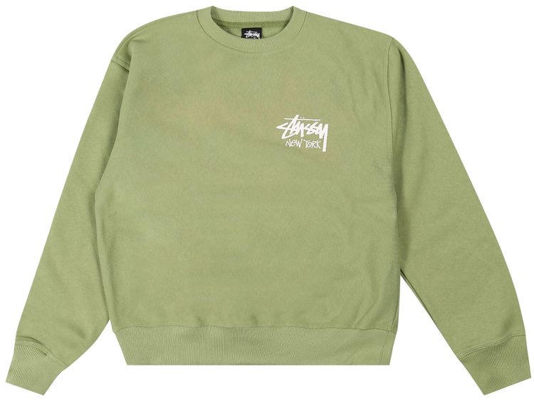 Stussy Stock New York Crew Moss