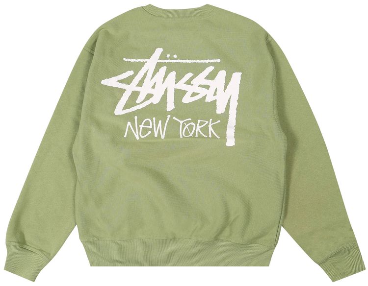 Stussy Stock New York Crew Moss