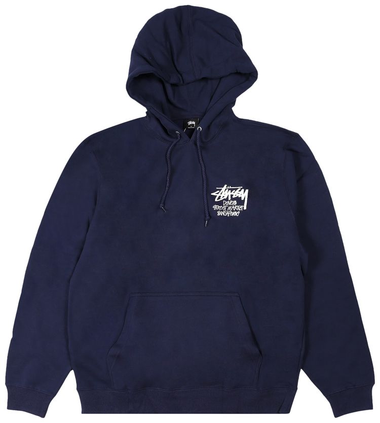Stussy Stock DSM Singapore Hoodie Navy