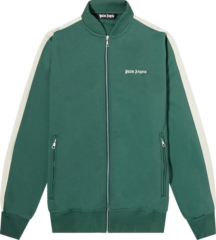 Palm Angels New Bomber Track Jacket Forest Green