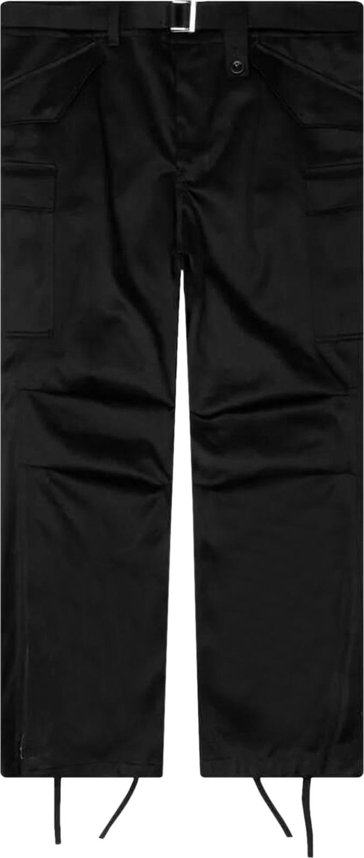 Sacai Chino Pants Black