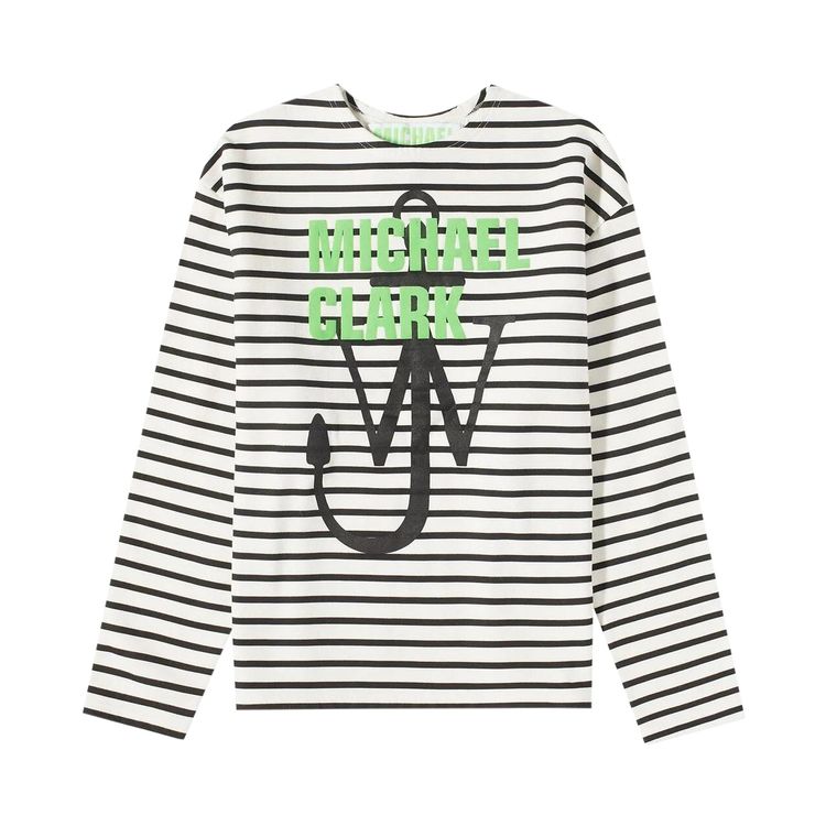 JW Anderson x Michael Clark Anchor Sweatshirt WhiteBlack