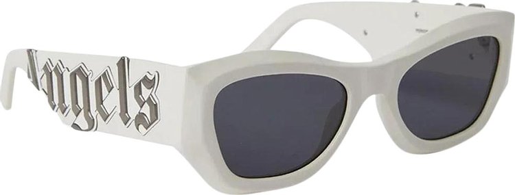 Palm Angels Canby Sunglasses WhiteDark Grey