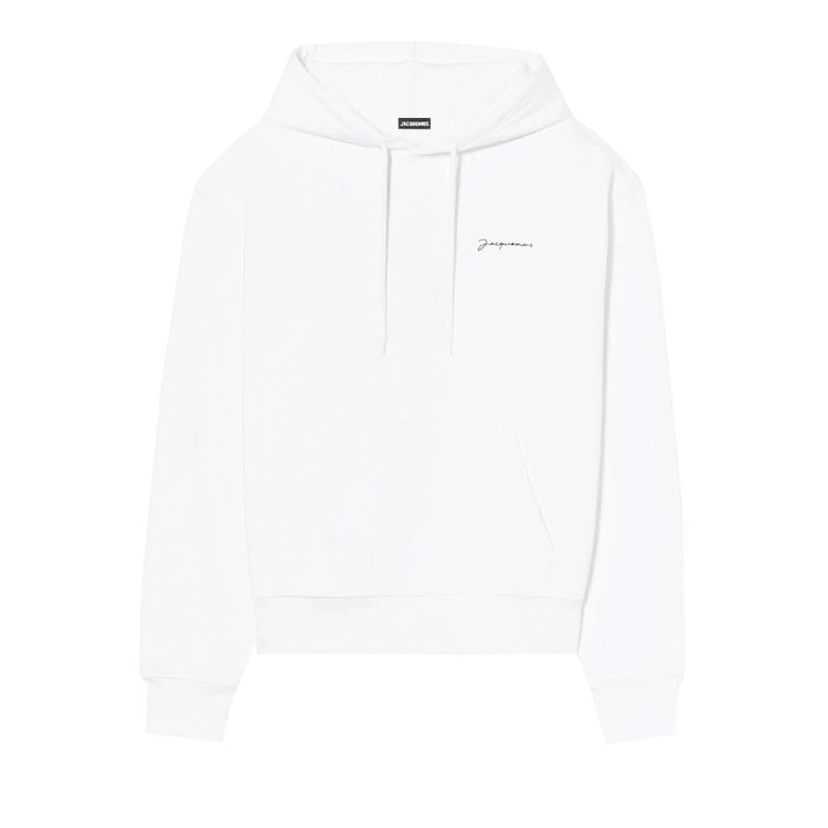 Jacquemus Le Sweatshirt Brode White