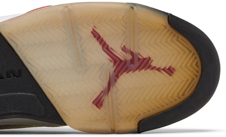 Air Jordan 5 Retro GS White Fire Red 2013