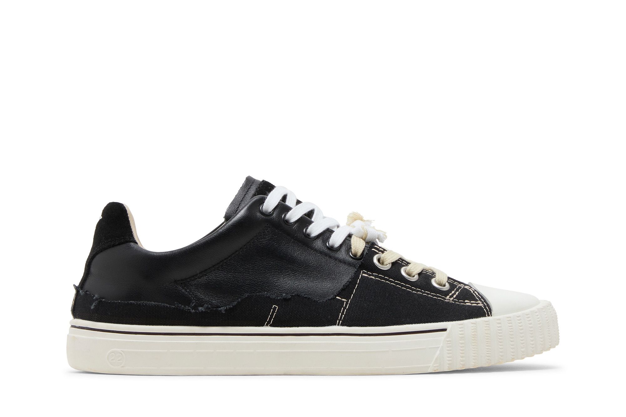 Maison margiela black sneakers on sale