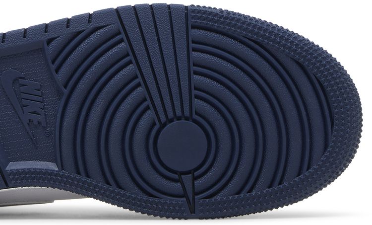Air Jordan 1 Low GS Midnight Navy Wolf Grey