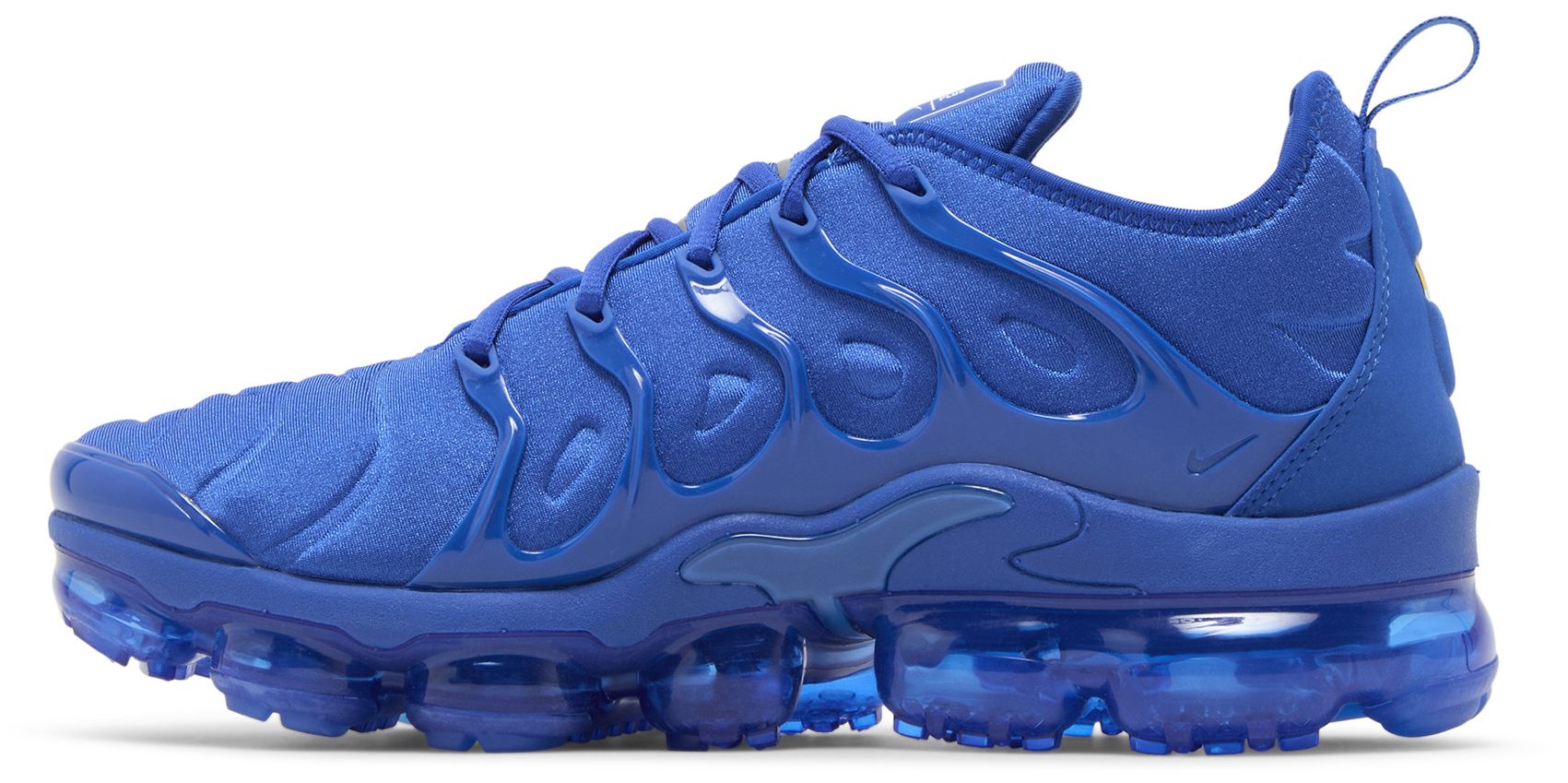 vapormax plus black and royal blue