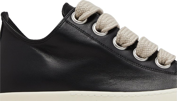 Rick Owens Porterville Jumbo Laced Low Black Pearl