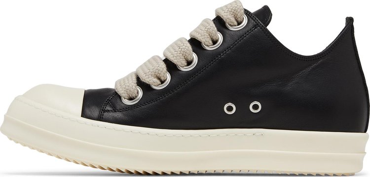 Rick Owens Porterville Jumbo Laced Low Black Pearl