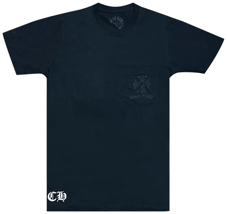 Chrome Hearts Cross Pocket Tee Black