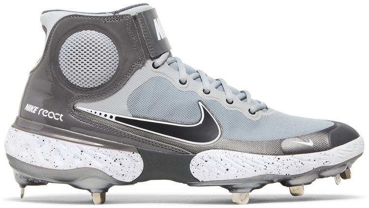 Nike Alpha Huarache Elite 3 Mid Light Smoke Grey