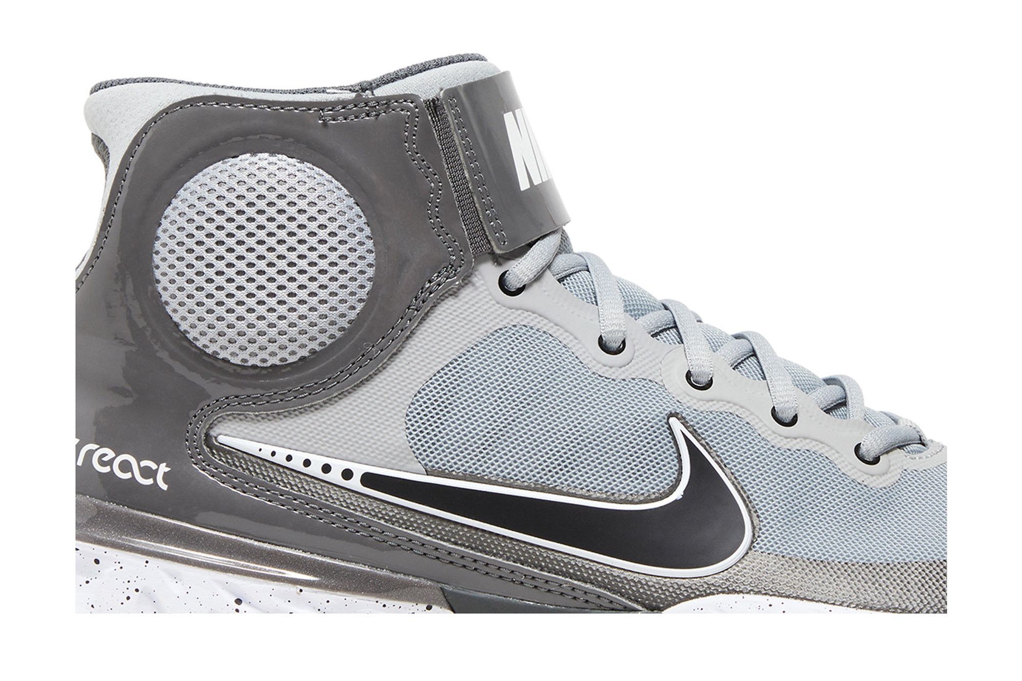 Buy Alpha Huarache Elite 3 Mid Light Smoke Grey CK0745 010 GOAT UK