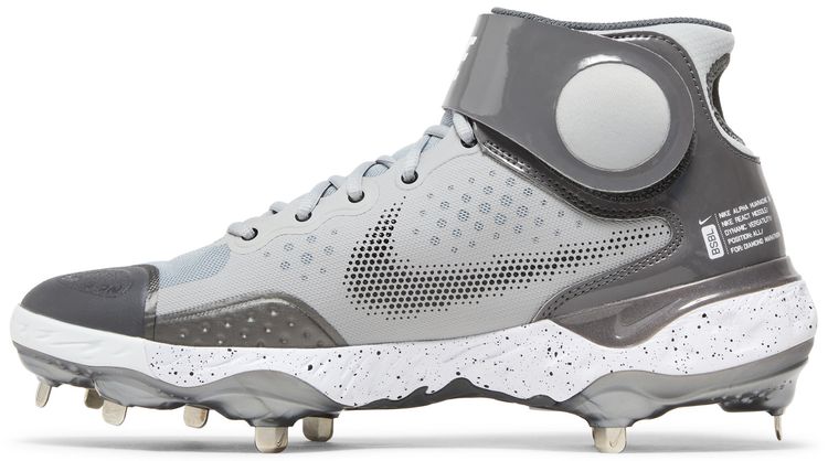 Nike Alpha Huarache Elite 3 Mid Light Smoke Grey