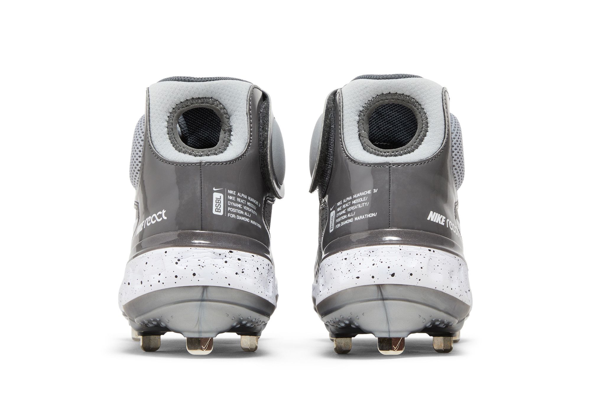 Buy Alpha Huarache Elite 3 Mid 'Light Smoke Grey' - CK0745