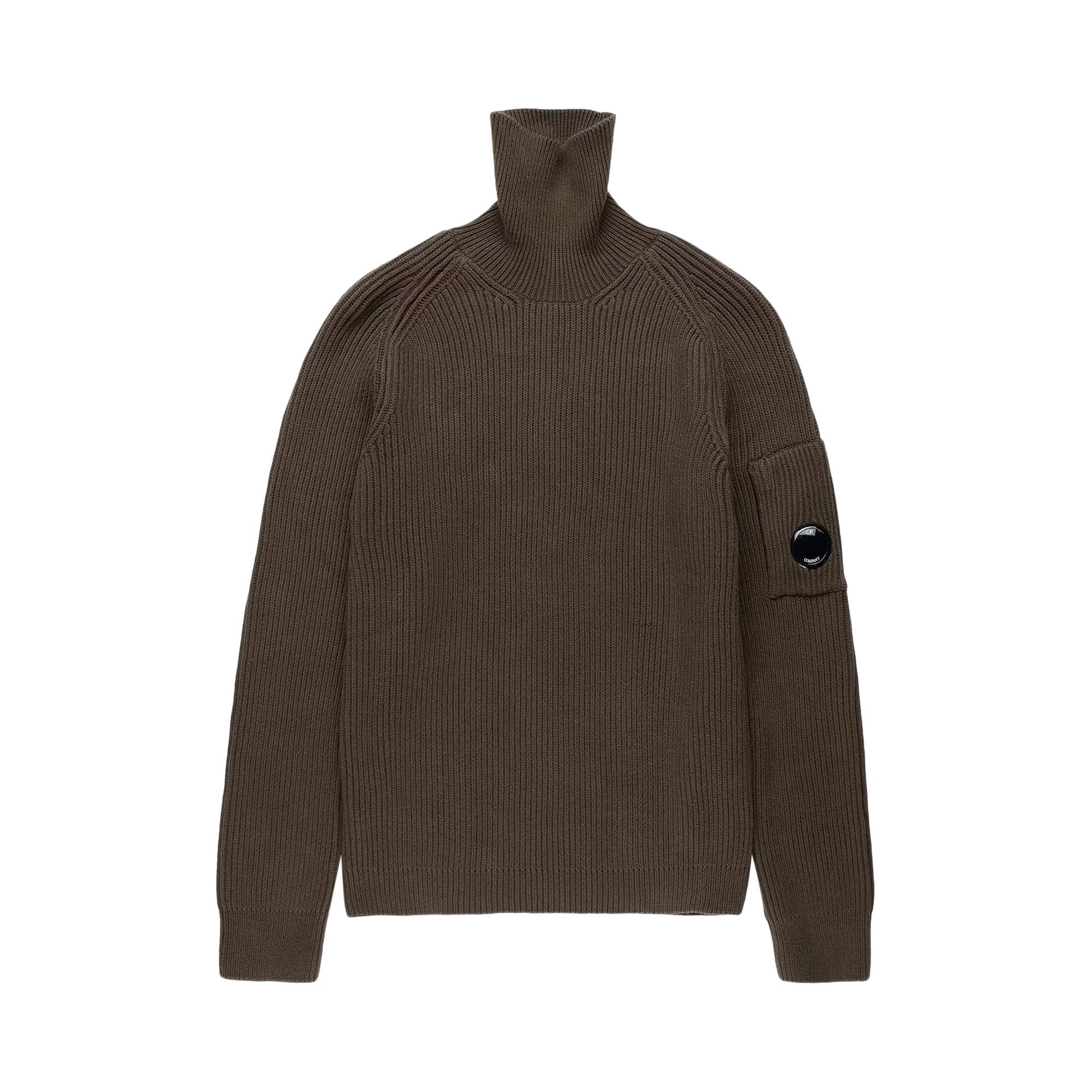 Buy C.P. Company Turtle Neck Sweater Ivy Green 15CMKN079A 006608A 683 GOAT CA