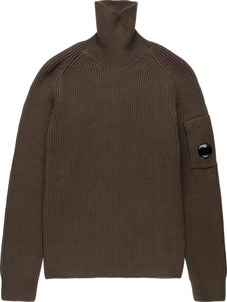 CP Company Turtle Neck Sweater Ivy Green