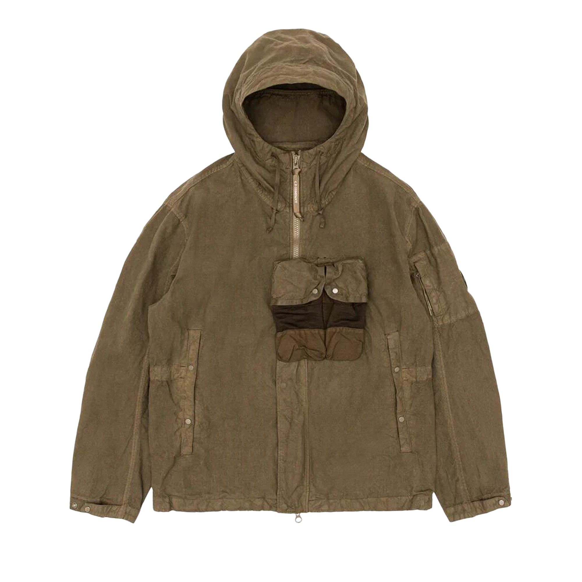 Buy C.P. Company Ba Tic Hooded Jacket Butternut 15CMOW150A 006237M 653 GOAT CA