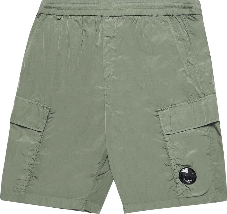 CP Company Chrome R Cargo Shorts Agave Green