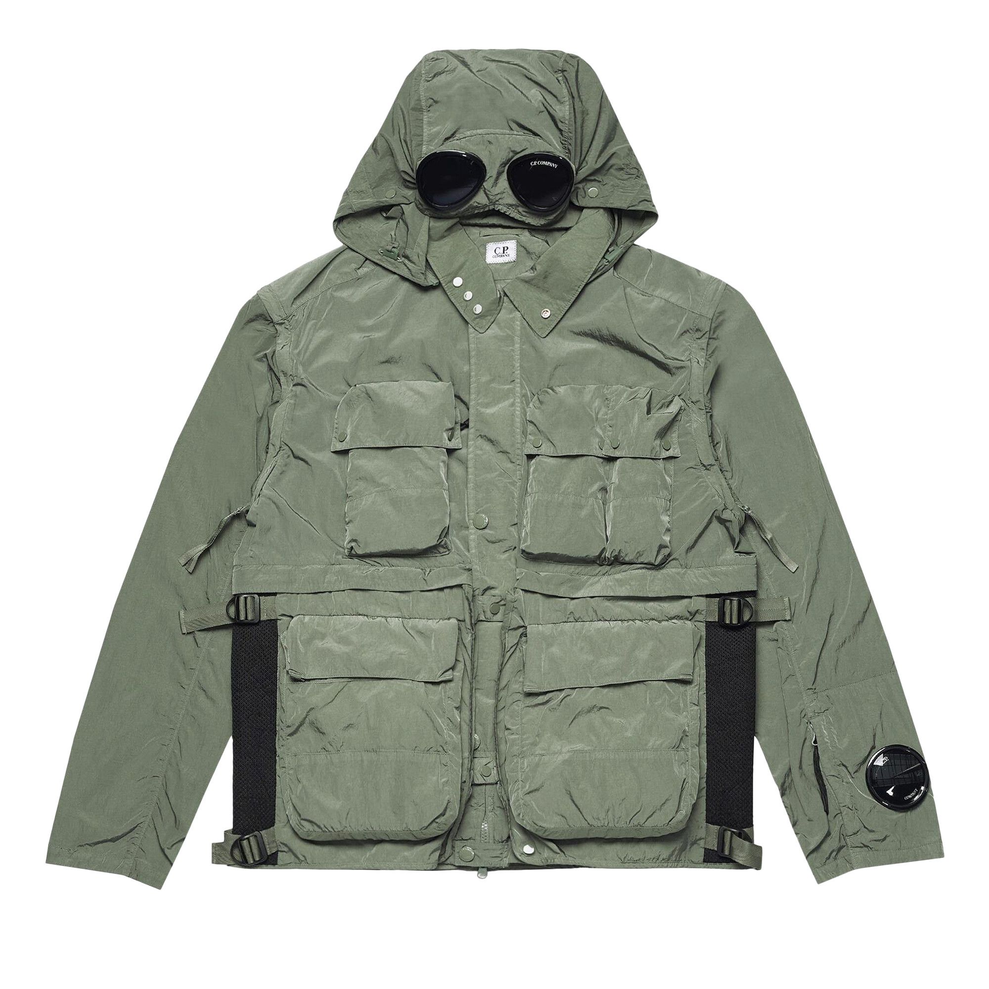 Buy C.P. Company Detachable Panels Cargo Jacket 'Agave Green