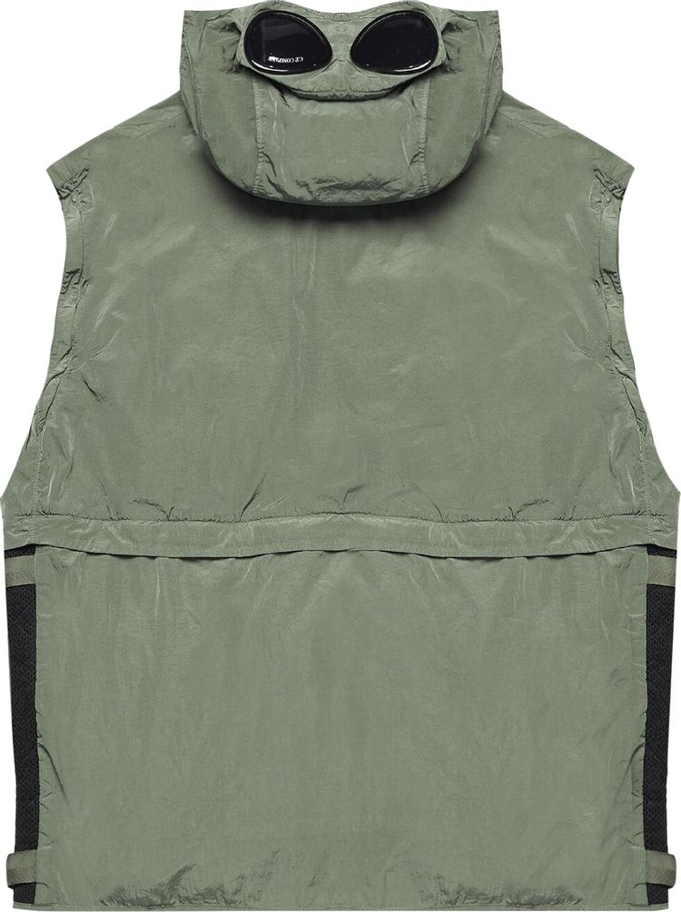 CP Company Detachable Panels Cargo Jacket Agave Green