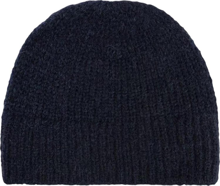 Dries Van Noten Moss Beanie Navy