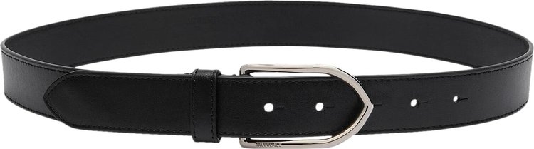 Jacquemus Bambino Belt BlackSilver