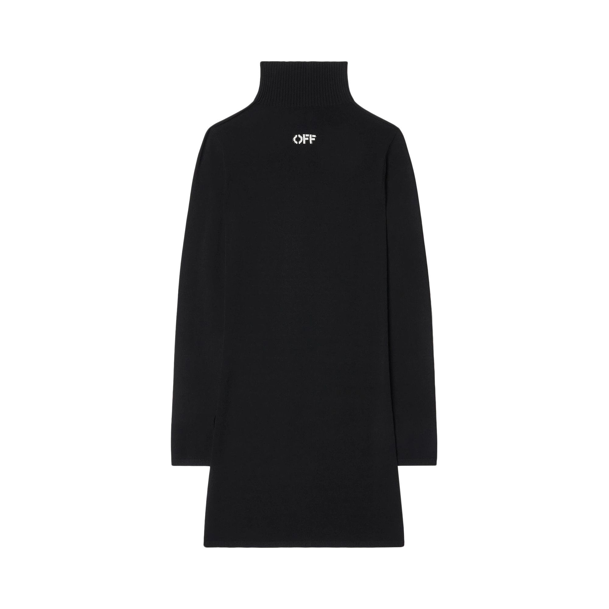 ワンピース OFF-WHITE 'Off stamp' dress White/Black OWHI055C99KNI0011001 Dress Off-White Off Stamp Rib Basic Tank Dress Black/ White