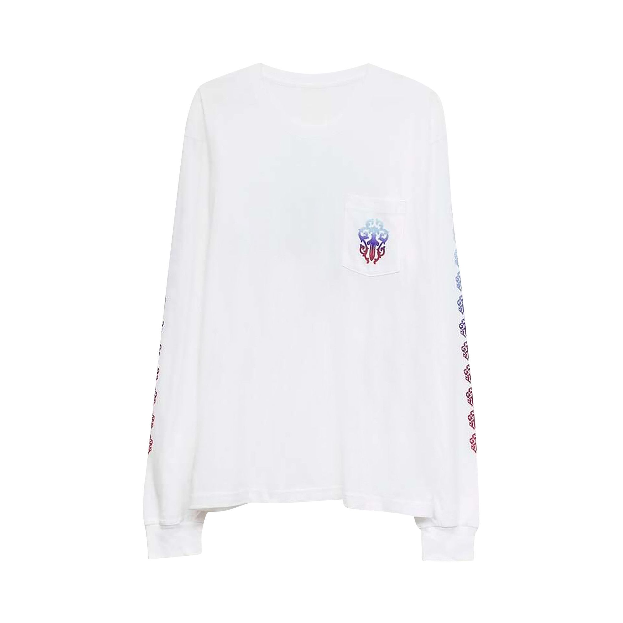Buy Chrome Hearts Gradient Motif Long-Sleeve 'White' - 1383