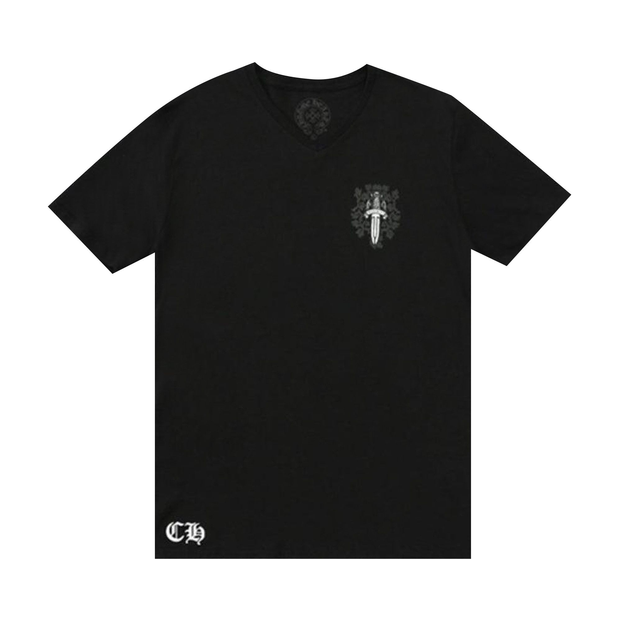 Buy Chrome Hearts Dagger Motif T-Shirt 'Black' - 1383