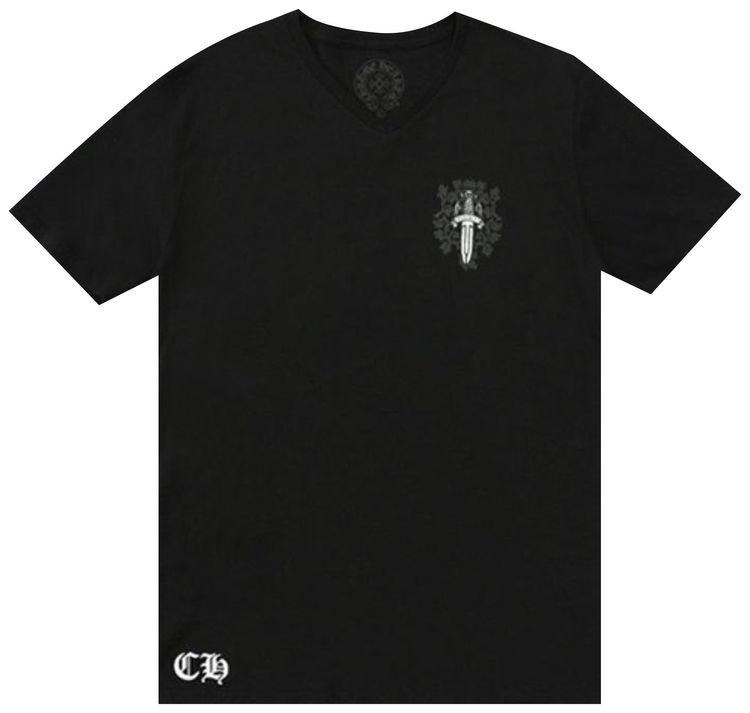 Chrome Hearts Dagger Motif T Shirt Black