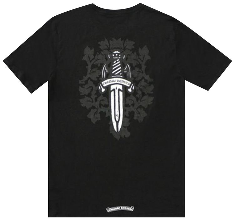 Chrome Hearts Dagger Motif T Shirt Black