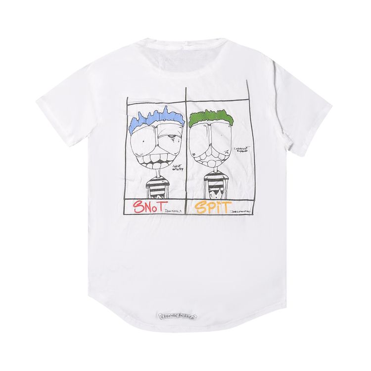Chrome Hearts Matty Boy Snot Spit T Shirt White