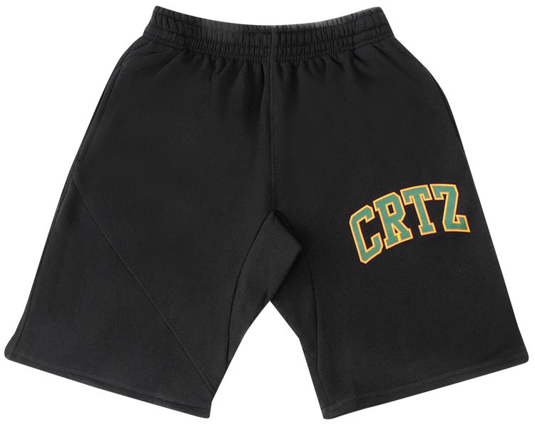 Corteiz CRTZ Dropout Shorts BlackGreen