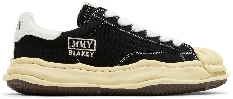 Maison Mihara Yasuhiro Blakey OG Sole Vintage Canvas Low Black
