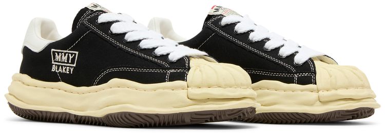 Maison Mihara Yasuhiro Blakey OG Sole Vintage Canvas Low Black