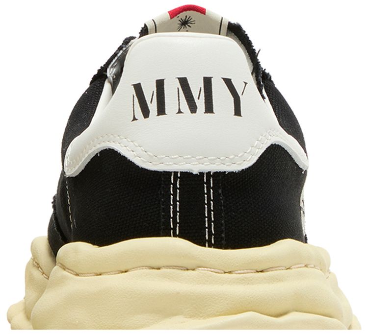 Maison Mihara Yasuhiro Blakey OG Sole Vintage Canvas Low Black